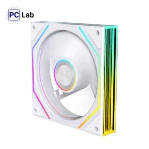 Fan Case Leopard Prism 4RS Ultra (Gắn Hub ARGB, Đen/Trắng)