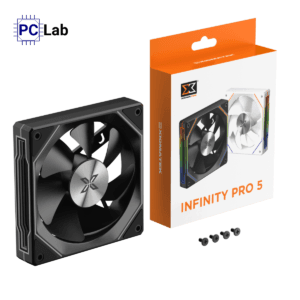 Fan Case Xigmatek Infinity Pro 5 - EN49354 (120mm, ARGB, Xuôi, Đen)