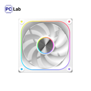 Fan Case Xigmatek Infinity Pro 8 Arctic Reverse - EN49569 (120mm, ARGB, Ngược, Trắng)