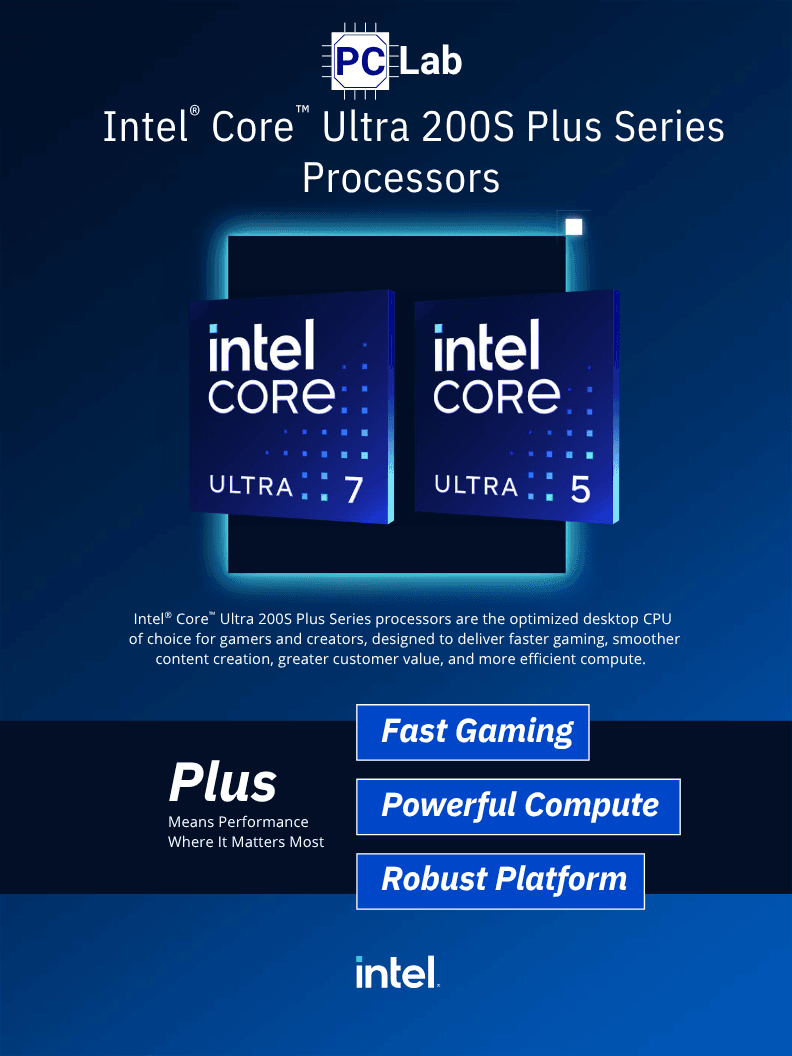 Intel ra mắt Core Ultra 7 270K Plus & Core Ultra 5 250K Plus