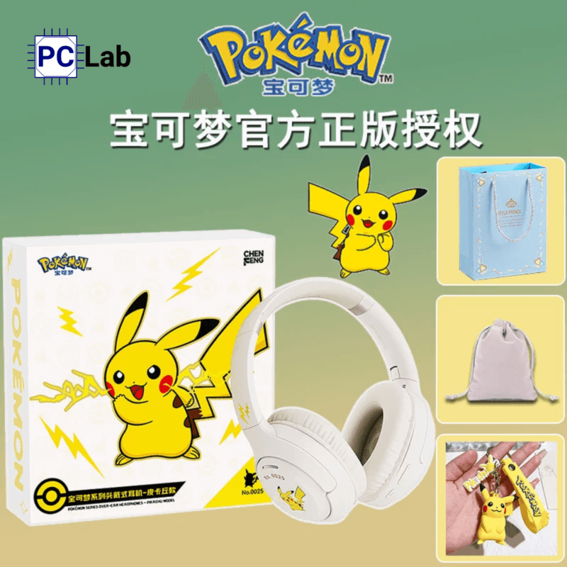 [Order] Tai Nghe Bluetooth Chụp Tai Sanrio Pokémon PM25