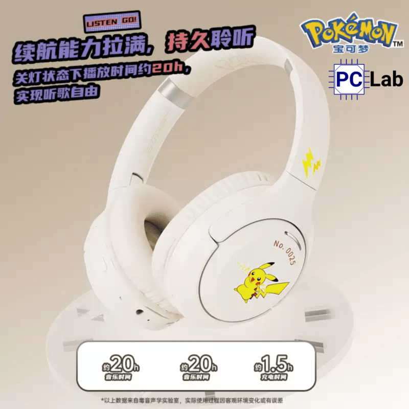 [Order] Tai Nghe Bluetooth Chụp Tai Sanrio Pokémon PM25