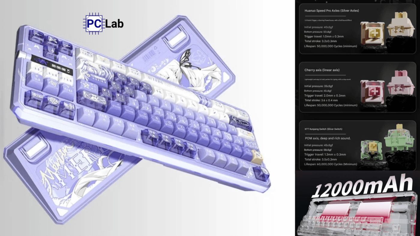 Valkyrie Ra Mắt Bàn Phím Cơ VK 87 V2 -  Siêu Tiết Kiệm Điện, Pin Lên Tới 12000mAh