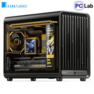 Vỏ case PC máy tính Jonsbo D33 Black (M-ATX, Mid Tower, Đen)