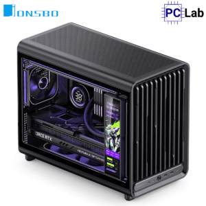 Vỏ case PC máy tính Jonsbo D33 Black (M-ATX, Mid Tower, Đen)
