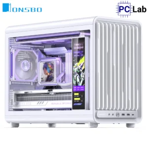 Vỏ case PC máy tính Jonsbo D33 White (M-ATX, Mid Tower, Trắng)