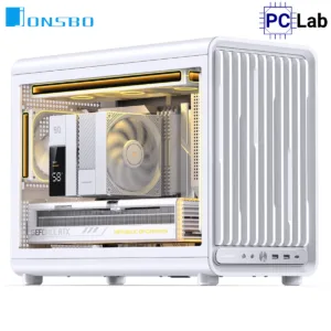Vỏ case PC máy tính Jonsbo D33 White (M-ATX, Mid Tower, Trắng)