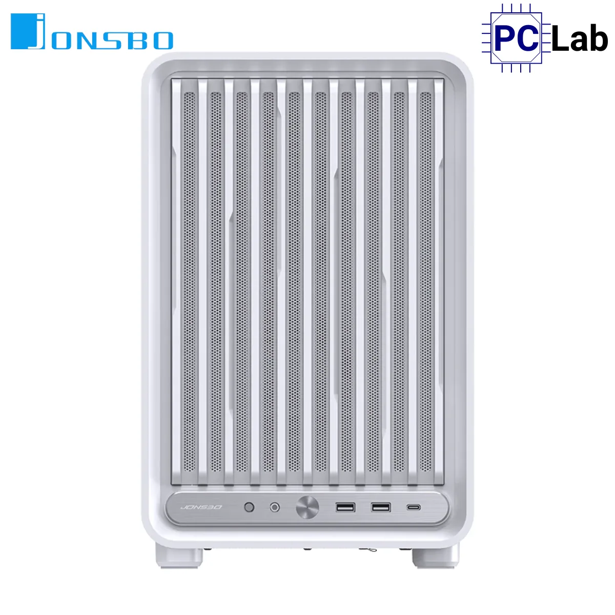 Vỏ case PC máy tính Jonsbo D33 White (M-ATX, Mid Tower, Trắng)