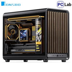Vỏ case PC máy tính Jonsbo D33 WOOD Black (M-ATX, Mid Tower, Đen Gỗ)