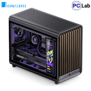 Vỏ case PC máy tính Jonsbo D33 WOOD Black (M-ATX, Mid Tower, Đen Gỗ)