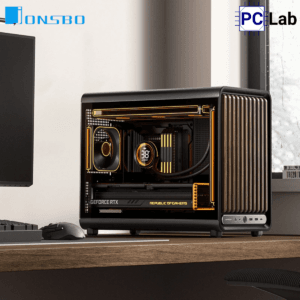 Vỏ case PC máy tính Jonsbo D33 WOOD Black (M-ATX, Mid Tower, Đen Gỗ)