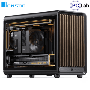 Vỏ case PC máy tính Jonsbo D33 WOOD Black (M-ATX, Mid Tower, Đen Gỗ)