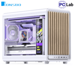 Vỏ case PC máy tính Jonsbo D33 WOOD White (M-ATX, Mid Tower, Trắng Gỗ)