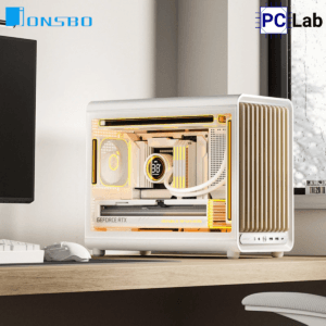 Vỏ case PC máy tính Jonsbo D33 WOOD White (M-ATX, Mid Tower, Trắng Gỗ)