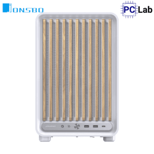 Vỏ case PC máy tính Jonsbo D33 WOOD White (M-ATX, Mid Tower, Trắng Gỗ)
