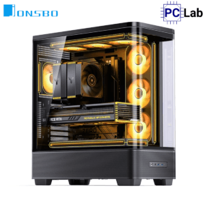 Alternative view of Vỏ case PC máy tính Jonsbo TK-5 Black (ATX, Mid Tower, Đen)