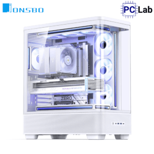 Vỏ case PC máy tính Jonsbo TK-5 White (ATX, Mid Tower, Trắng)