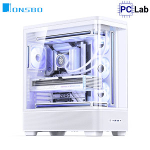 Vỏ case PC máy tính Jonsbo TK-5 White (ATX, Mid Tower, Trắng)