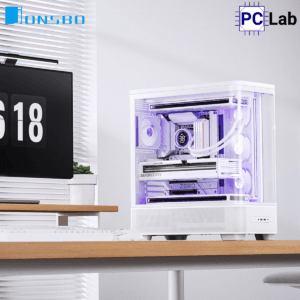 Vỏ case PC máy tính Jonsbo TK-5 White (ATX, Mid Tower, Trắng)