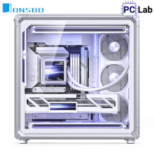 Vỏ case PC máy tính Jonsbo X400 White (ATX, Mid Tower, Trắng)