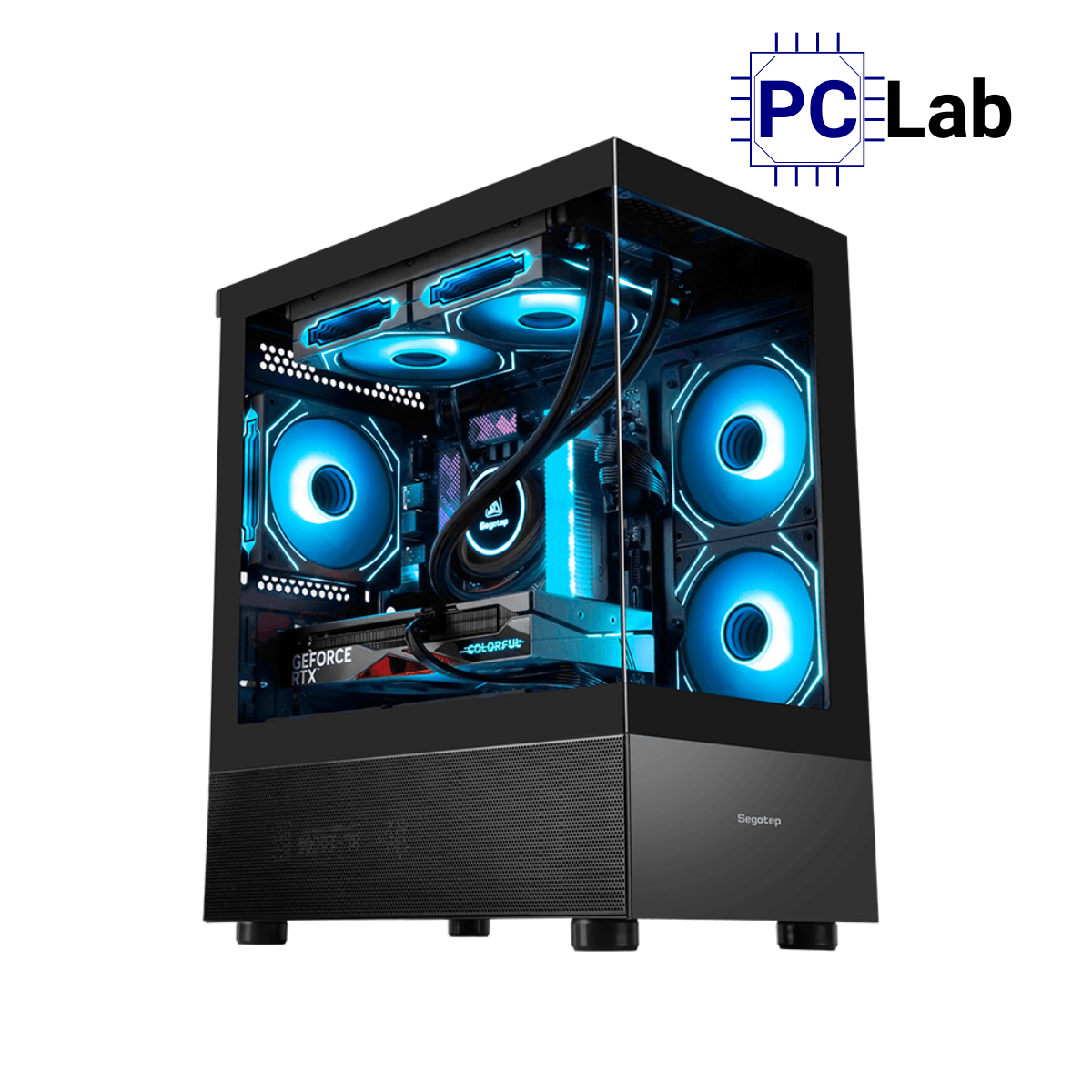 Vỏ case PC máy tính SEGOTEP ENDURA 240S (M-ATX, Mini Tower, Đen)