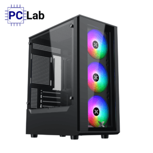 Vỏ case PC máy tính Xigmatek MYX 3F - EN49118 (M-ATX, Mini Tower, Đen)