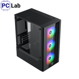Vỏ case PC máy tính Xigmatek MYX 3F - EN49118 (M-ATX, Mini Tower, Đen)