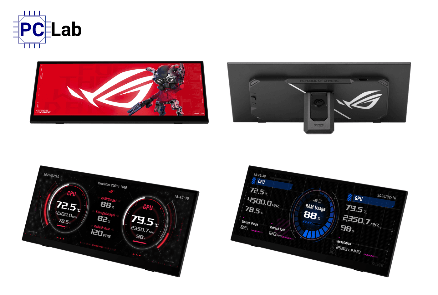 ASUS ROG công bố Strix OLED XG34WCDMS và Strix XG129C 