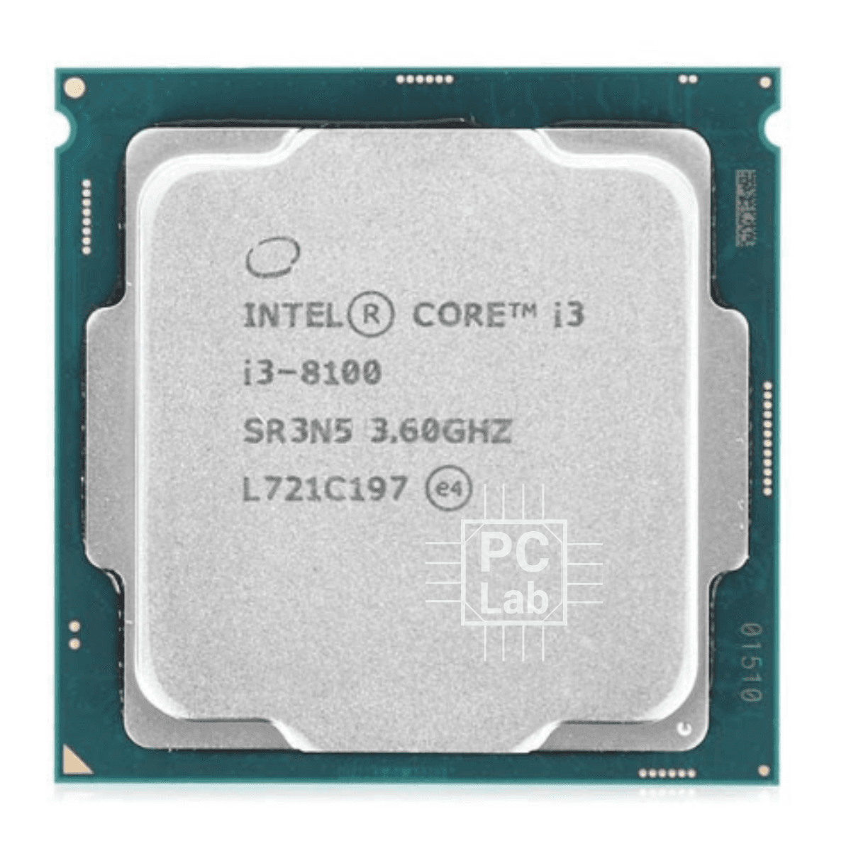 CPU Intel Core i3-8100 (LGA1151 – 4-Core – 4-Thread – Base 3.6GHz – 6MB Cache)