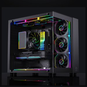 Fan Case Prism 8Pro RS ARGB Black (120mm, Xuôi/Ngược)