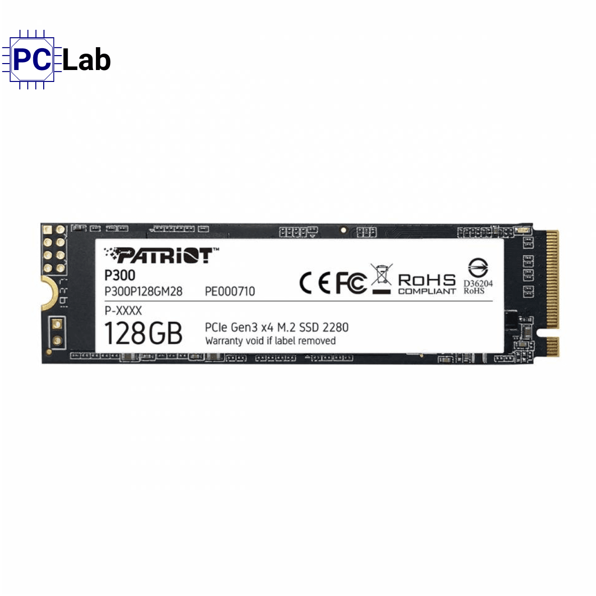 Ổ cứng SSD Patriot P300 2TB NVMe Gen3 x4 (M.2 2280, 7400MB/s, 6400MB/s)
