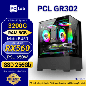 PC Gaming GR302 (AMD Ryzen 3 3200G, RAM 8GB, RX560 4Gb)