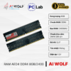 RAM PC máy tính AIWOLF AED4 8GB DDR4 2400MHz