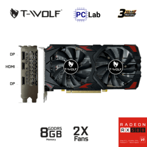 VGA T-WOLF RX 580 8GB GDDR5