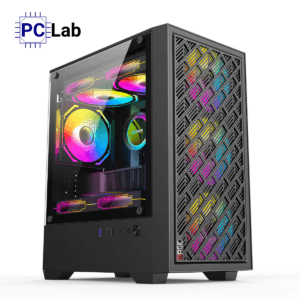 Vỏ case PC máy tính MAGIC GM-03 MESH Black (M-ATX, Mini Tower, Đen)