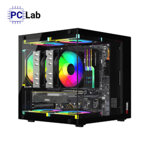 Vỏ case PC máy tính MAGIC GM-05 Black (M-ATX, Mini Tower, Đen)
