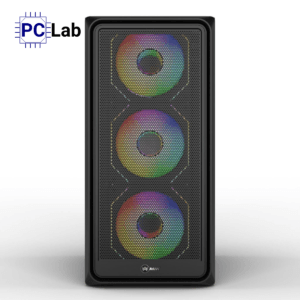 Vỏ case PC máy tính MIK H2 (M-ATX, Mini Tower, Đen)