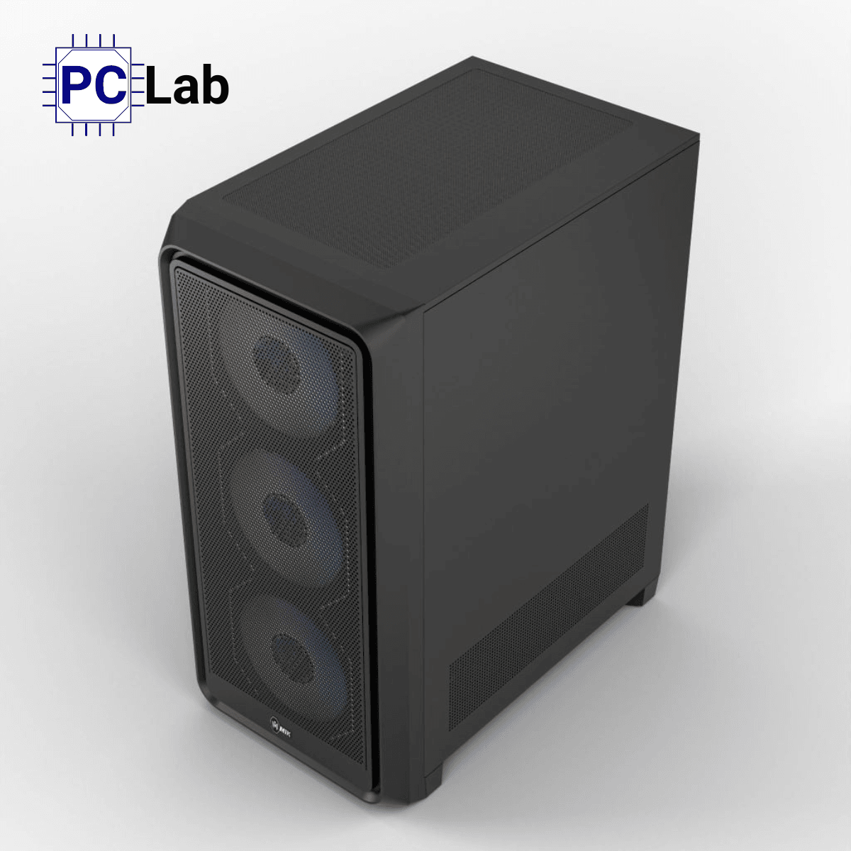 Vỏ case PC máy tính MIK H2 (M-ATX, Mini Tower, Đen)