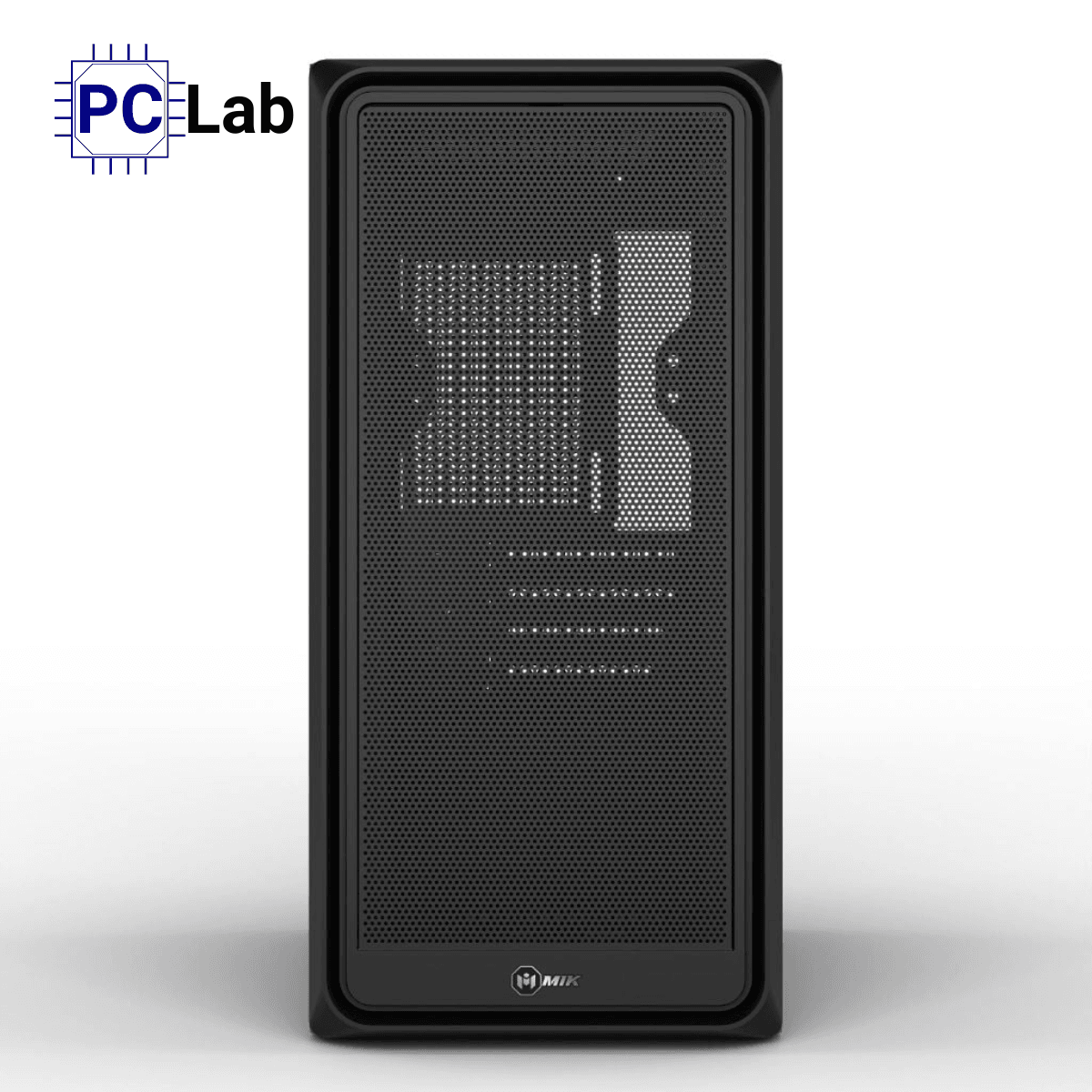 Vỏ case PC máy tính MIK H2 (M-ATX, Mini Tower, Đen)