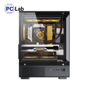 Vỏ case PC máy tính MIK H3 (M-ATX, Mid Tower, Đen)