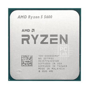 CPU AMD Ryzen 5 5600 (AM4 – 6-Core – 12-Thread – Base 3.5GHz – Turbo 4.4GHz – 32MB Cache)