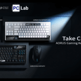 GIGABYTE trình làng dòng bàn phím và chuột AORUS INFINITY 