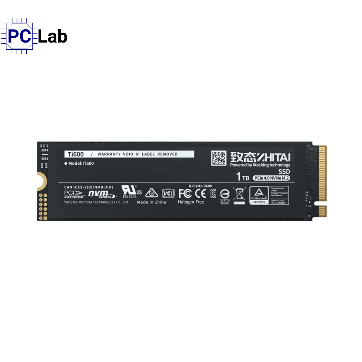 Ổ cứng SSD YMTC Zhitai Ti600 1TB NVMe Gen4 x4 (M.2 2280, 7000MB/s, 6000MB/s)
