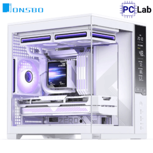 Vỏ case PC máy tính Jonsbo D34 White (M-ATX, Mini Tower, Trắng)