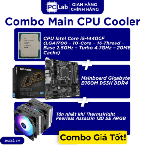 Combo Mainboard CPU Cooler 010 (Intel Core i5-14400F, B760)